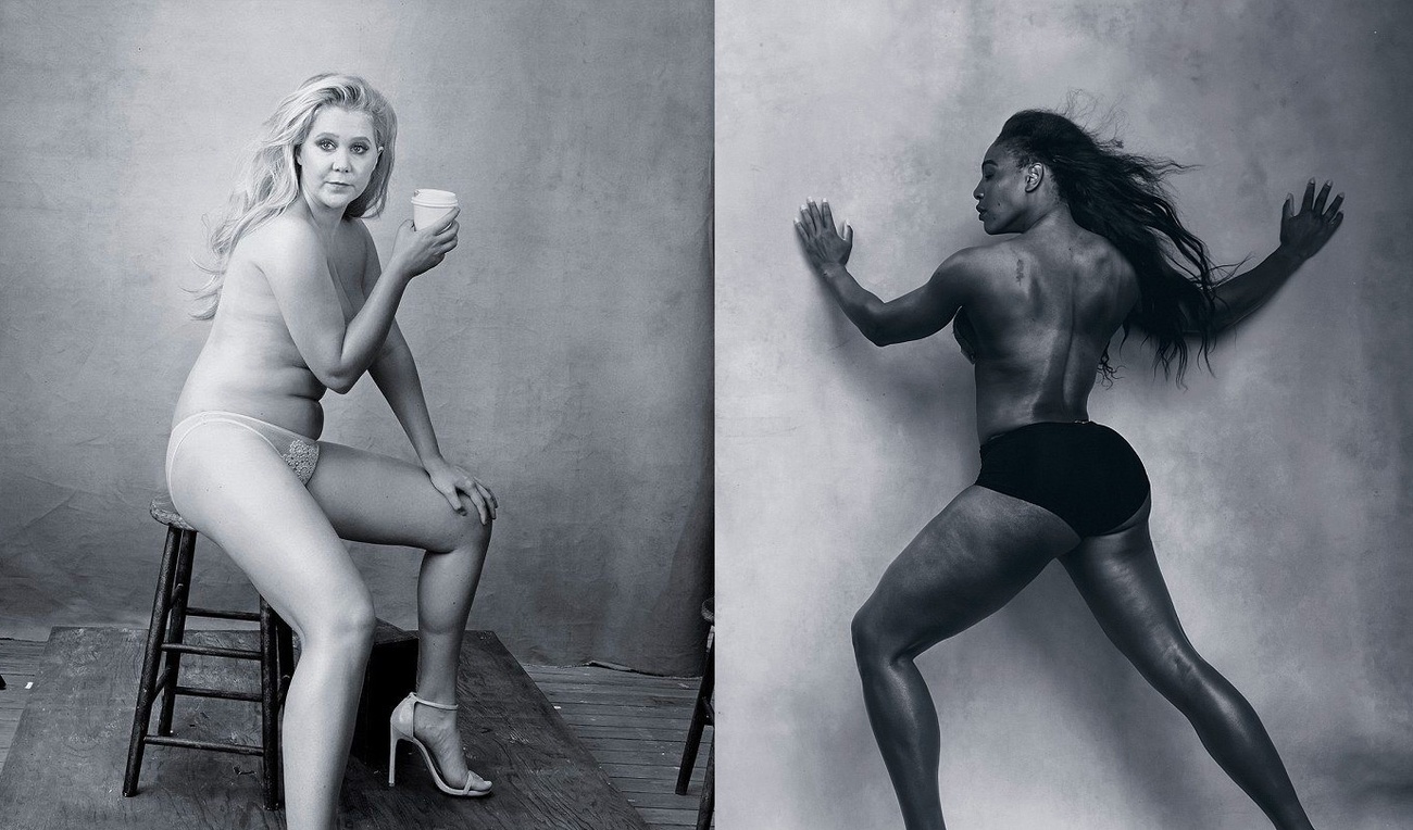 Amy Schumer et Serena Williams posent nues pour le calendrier Pirelli