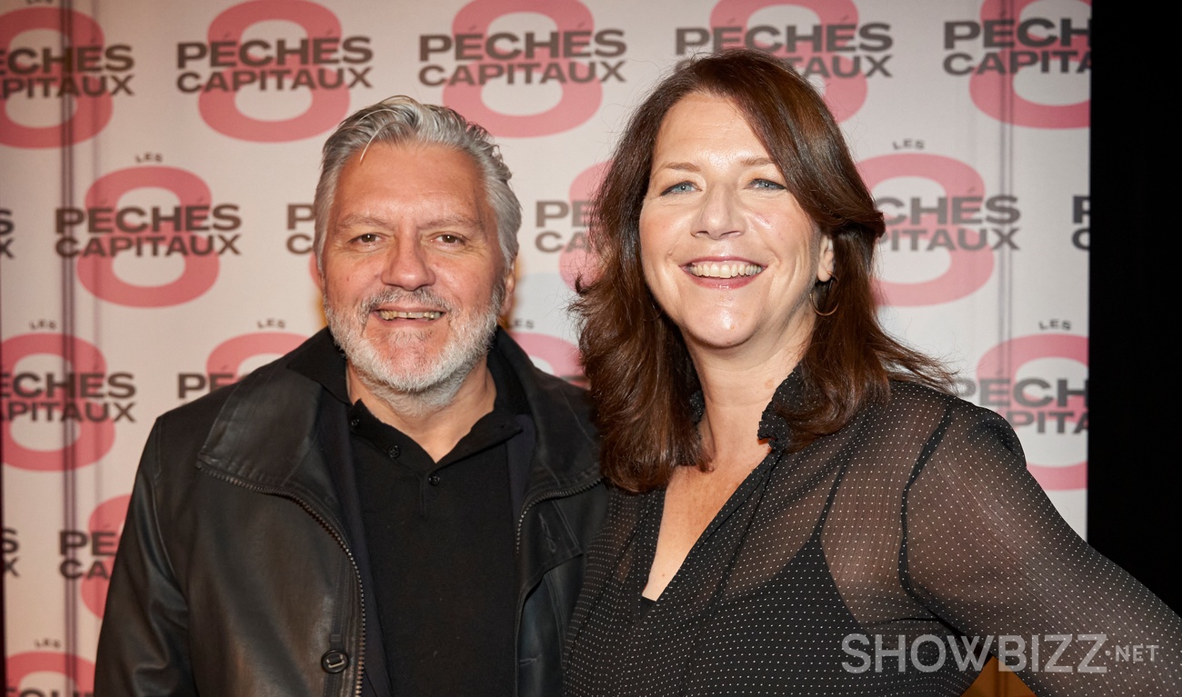 Tapis rouge du spectacle Les 8 péchés capitaux de Christian Bégin