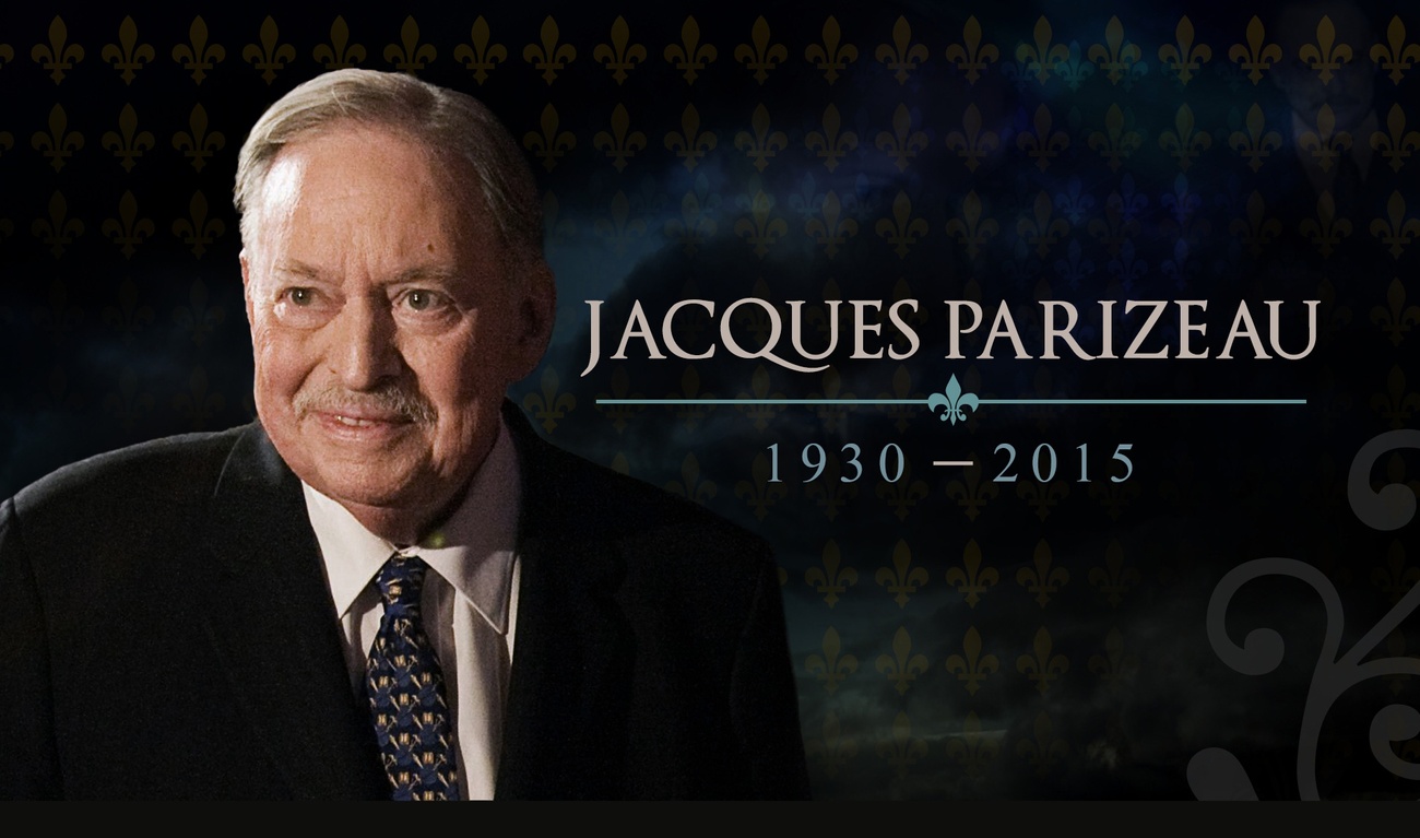 Les funérailles de Jacques Parizeau en direct sur Ici Radio-Canada