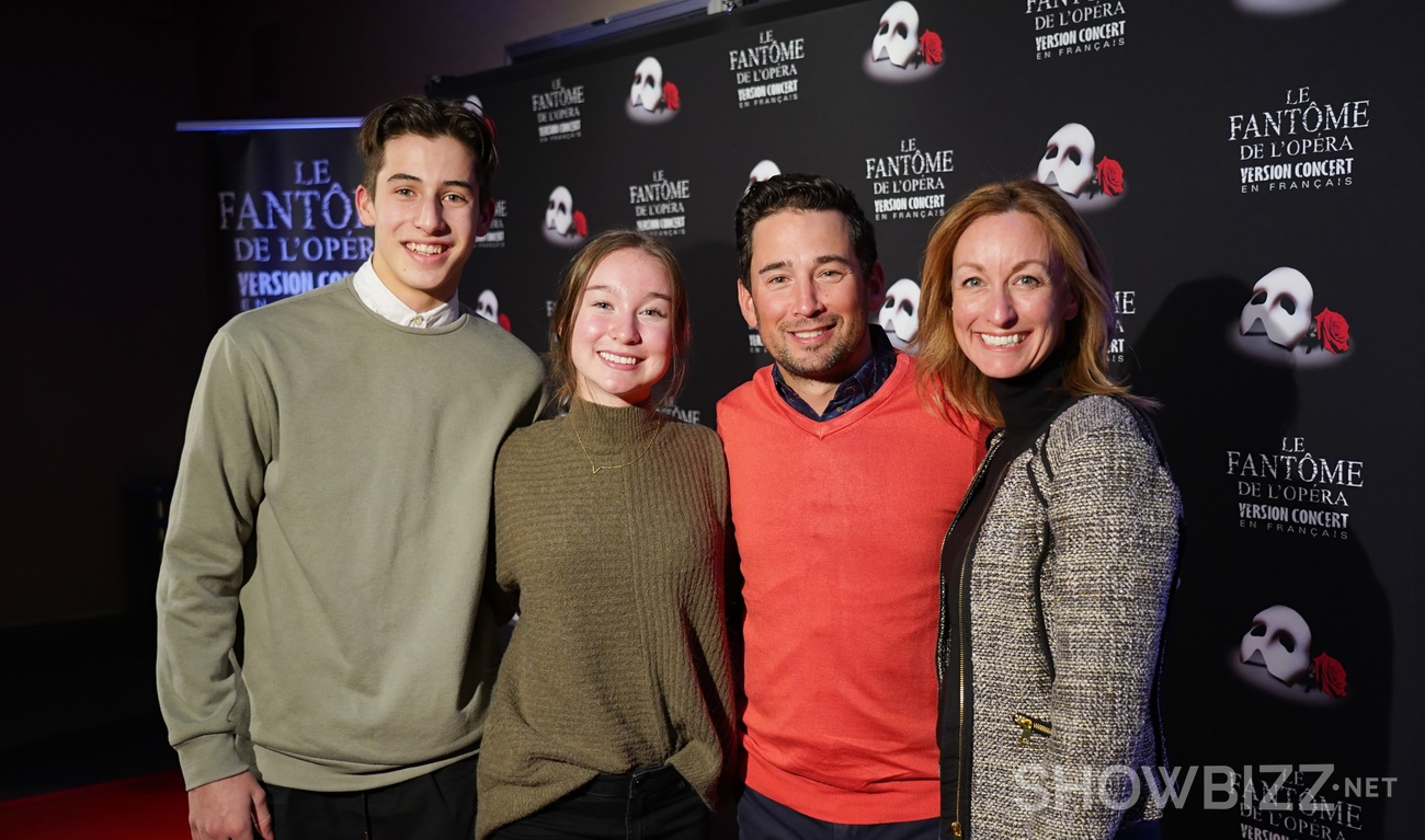 Première du spectacle Le fantôme de l'opéra à Montréal